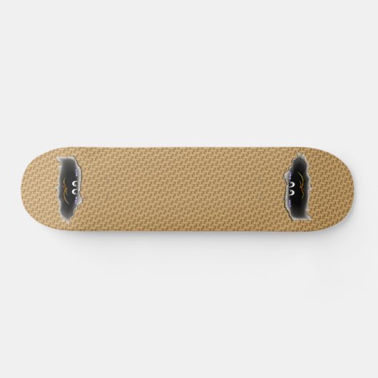Peeking-Kreatur Skateboard (Horizontal)