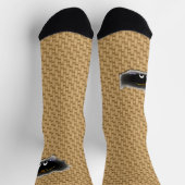 Peeking-Kreatur Socken (Oben)