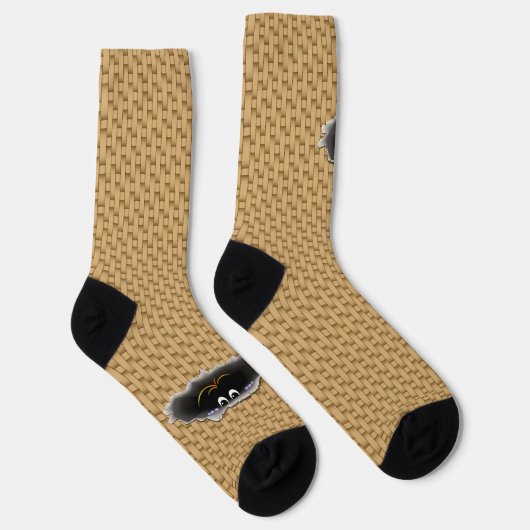 Peeking-Kreatur Socken (Rechts)