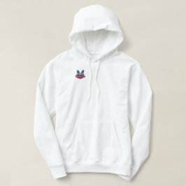 Peeking Neon Kash Rabbit Hoodie