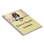 Peeking Niedliches englisches Pointer Notebook Notizblock (Rechte Seite)