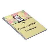 Peeking Niedliches finnisches Lapphund-Notebook Notizblock (Rechte Seite)