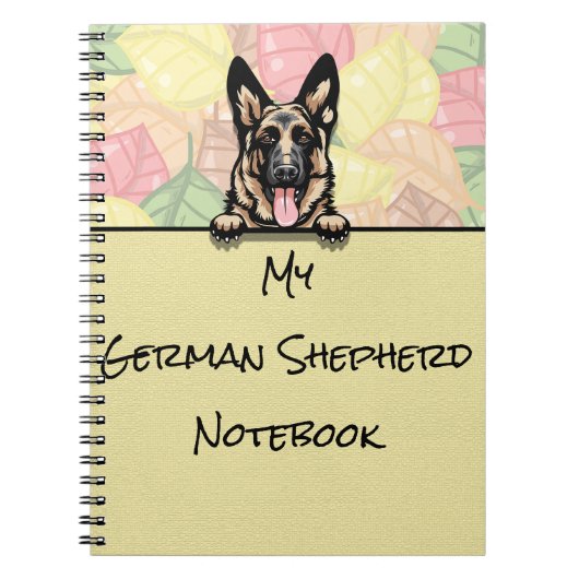 Peeking Niedliches Heftbuch Notizblock (Vorderseite)