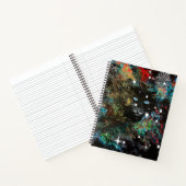 Peeking Panther Spiral Bound Notebook Notizblock (Innenseite)