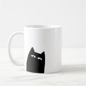 Peeking Sneaky Cat Kaffeetasse (Links)