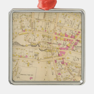 Peekskill, New York 3 Ornament Aus Metall