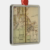 Peekskill, New York 4 Silbernes Ornament (Rechts)