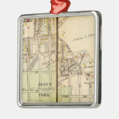 Peekskill, New York 4 Silbernes Ornament (Links)