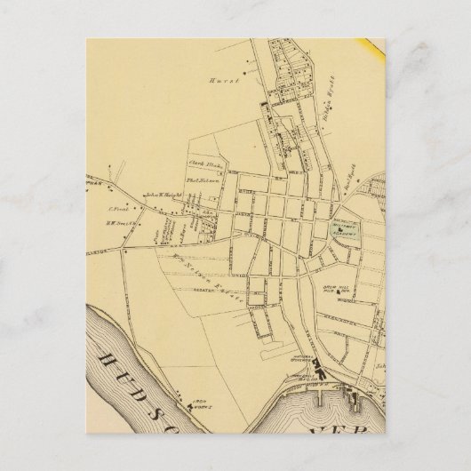 Peekskill, NY Postkarte (Vorderseite)