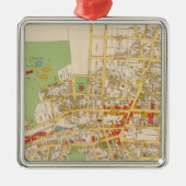 Peekskill Silbernes Ornament (Vorne)