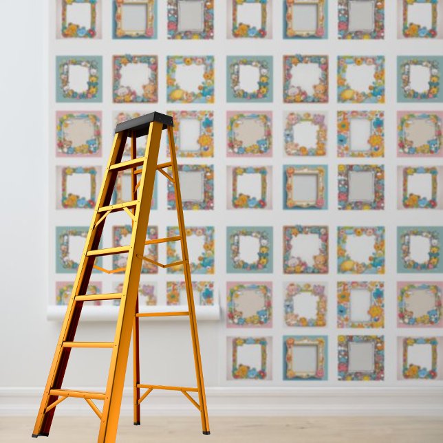 Peel and Stick Baby Kinderzimmer Gallery Tapete (Peel and Stick baby nursery photo gallery Wallpaper)