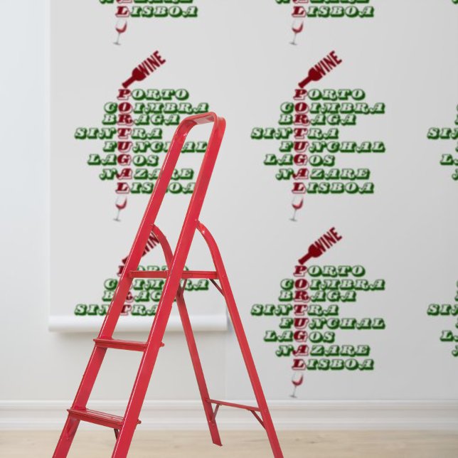 Peel and Stick Portugal Lissabon Porto Weinmuster Tapete (Peel and Stick Portugal Lisbon Porto wine pattern Wallpaper)