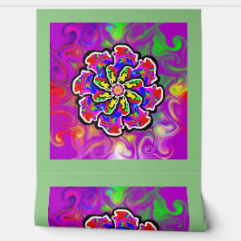 Peel-and-Stick-Tapete 21 - Psychadelic Tapete