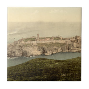 Peel Castle, St. Patrick's Isle, Insel Man Fliese
