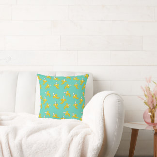 Peel me - Funny Banana Pattern Kissen