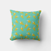 Peel me - Funny Banana Pattern Kissen (Vorderseite)
