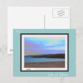 Peel Strand... Postkarte (Vorne/Hinten)
