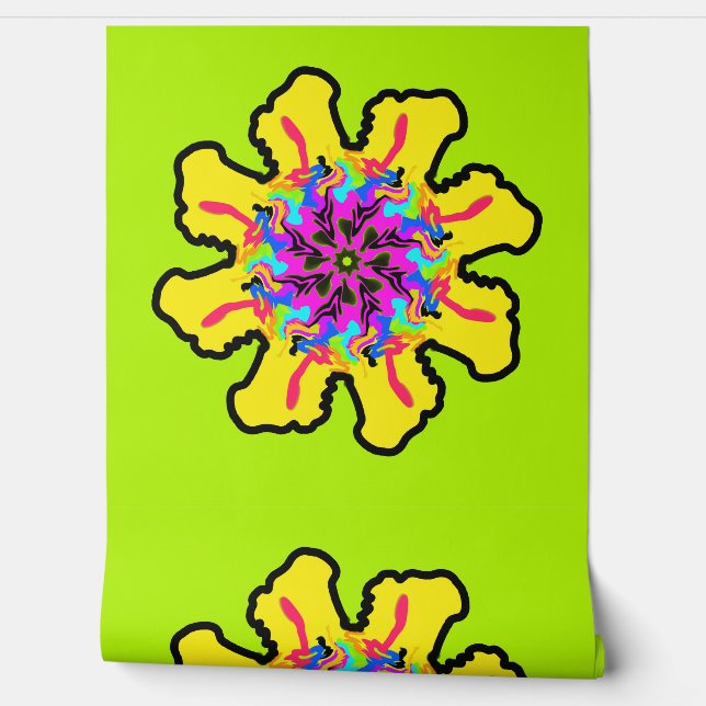 Peel- und Stick-Tapete 17 - LemonLimeaid Tapete (Abrollen)