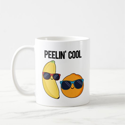 Peelin Cool Funny Fruit Pub Kaffeetasse (Links)