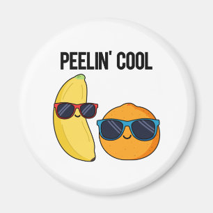 Peelin Cool Funny Fruit Pub Magnet