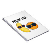 Peelin Cool Funny Fruit Pub Notizblock (Rechte Seite)