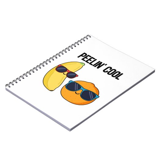 Peelin Cool Funny Fruit Pub Notizblock (Linke Seite)