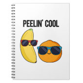 Peelin Cool Funny Fruit Pub Notizblock (Vorderseite)