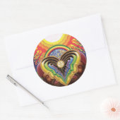 Peeling Bodies Runder Aufkleber (Umschlag)