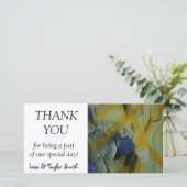 Peeling Dankeskarte (Stehend Vorderseite)