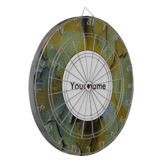 Peeling Dartscheibe (Vorderseite Links)