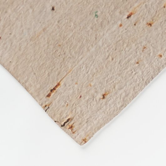 Peeling Farbe, rostige Wandstruktur. Fleecedecke (Ecke)