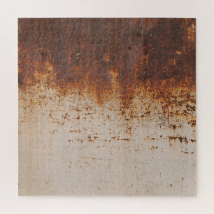 Peeling Farbe, rostige Wandstruktur. Puzzle