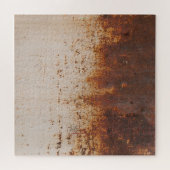 Peeling Farbe, rostige Wandstruktur. Puzzle (Horizontal)