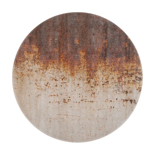 Peeling Farbe, rostige Wandstruktur. Schneidebrett (Vorderseite)