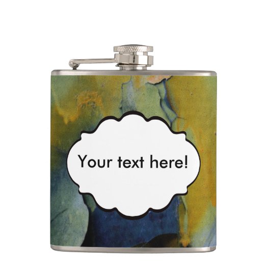 Peeling Flachmann (Vorderseite)