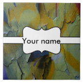 Peeling Fliese (Vorderseite)