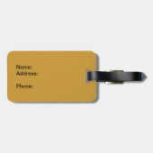 Peeling Gepäckanhänger (Rückseite horizontal)