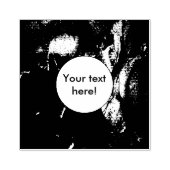 Peeling Gummistempel (Prägung)