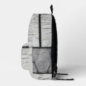 Peeling-Muster Bedruckter Rucksack (Rechts)