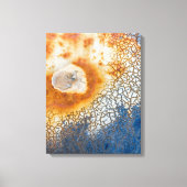 Peeling Paint und Rusty Abstrakt Leinwanddruck (Vorderseite)