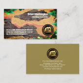 Peeling Plaster Alter Stein Wand Mauerwerk Visitenkarte (Vorne/Hinten)