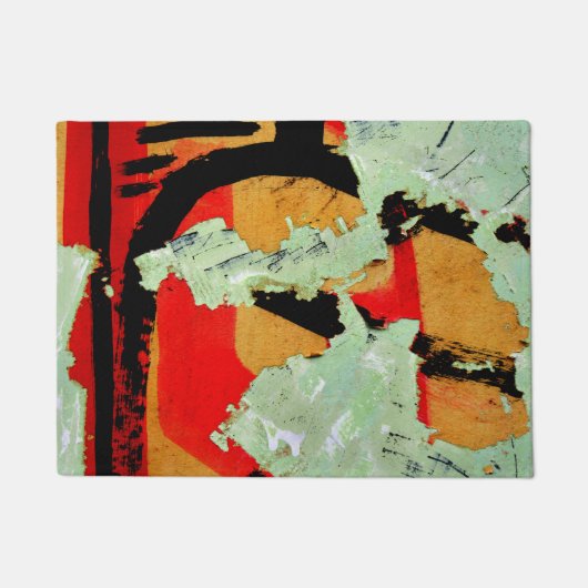 Peeling-Poster Fußmatte (Vorderseite)