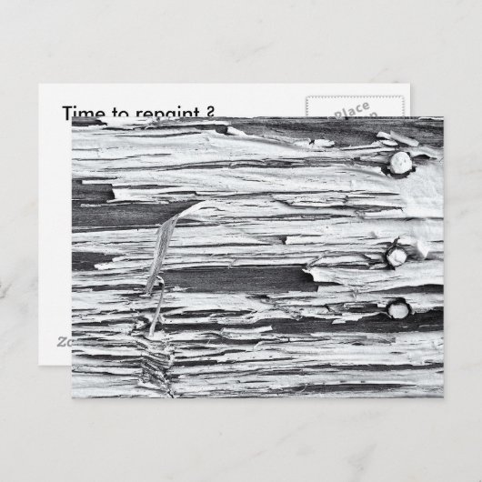 Peeling Postkarte (Vorne/Hinten)