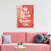 Peeling Red Barn Paint Behielt Ruhe in Weiß Leinwanddruck (Insitu (Wohnzimmer))