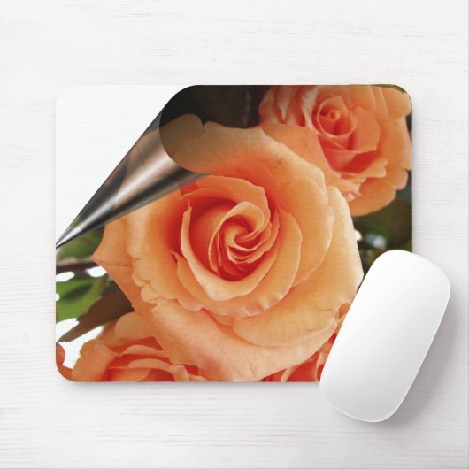 Peeling-Rose Mousepad (Mit Mouse)