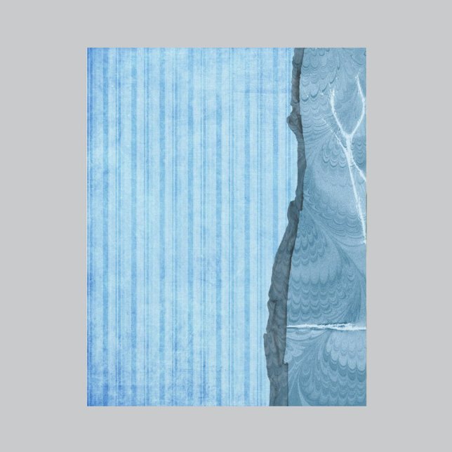 Peeling Streifen blaues Scrapbook Papier (Von Creator hochgeladen)