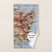 Peeling-Textur Badhandtuch Set (Handtuch)