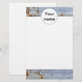 Peeling-Textur Briefpapier (Vorne/Hinten)