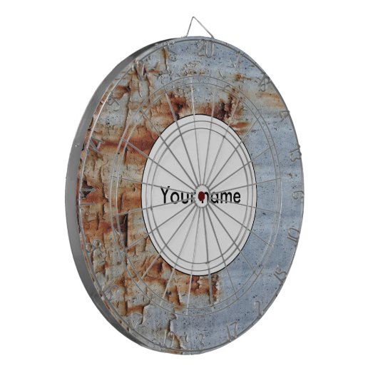 Peeling-Textur Dartscheibe (Vorderseite Links)