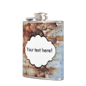 Peeling-Textur Flachmann (Links)